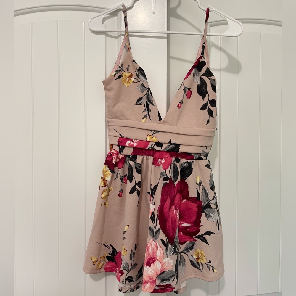 Floral romper
